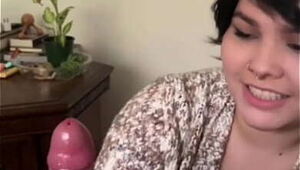 Stepmom tries to help stepson not premature cum